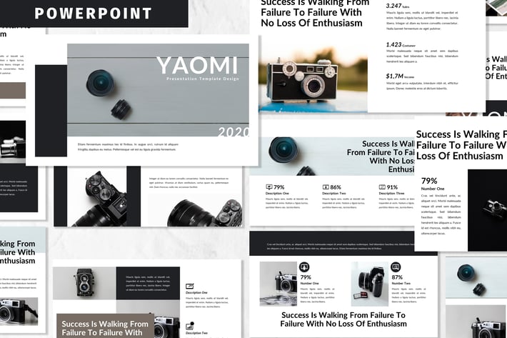 Yaomi - Photography Powerpoint Template