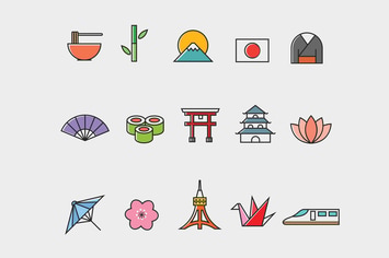 15 Japanese Icons