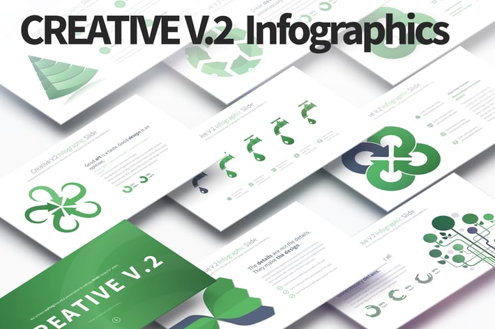 Creative V.2 - PowerPoint Infographics Slides