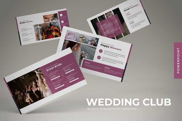 Wedding Club - Powerpoint Template