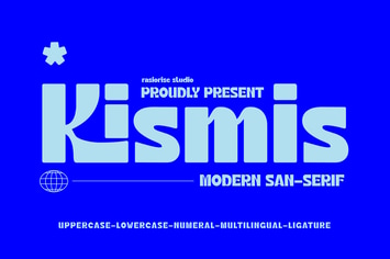 Kismis - Sans Serif Font