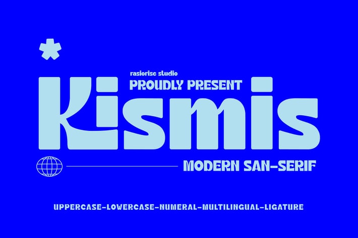 Kismis - Sans Serif Font