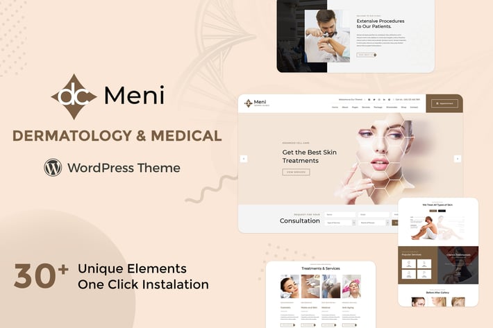 Meni - Healthcare Medical Doctor Theme