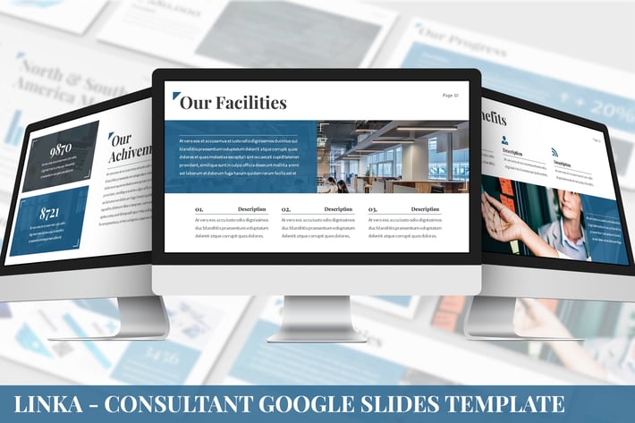 Linka - Consultant Google Slides Template