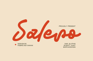 Salero - Script Font