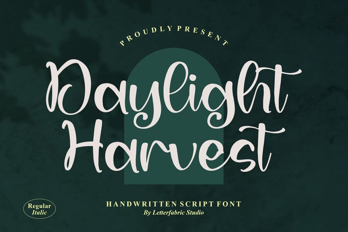 Daylight Harvest Handwritten Font