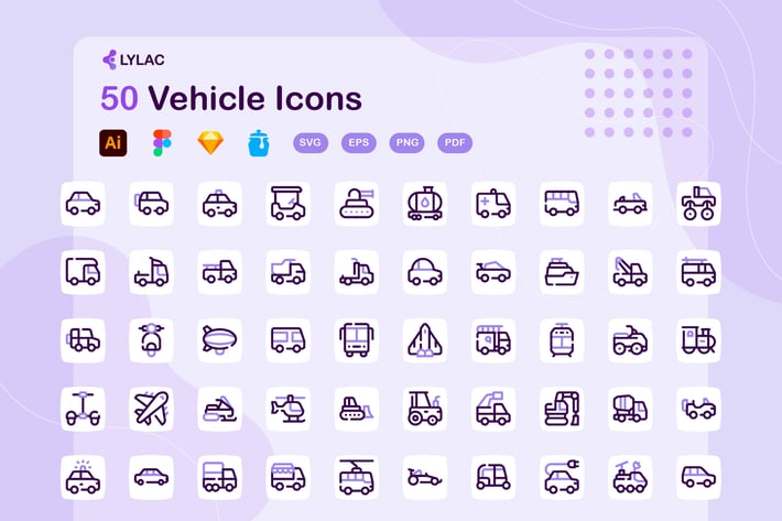 Lylac - Vehicle Icons