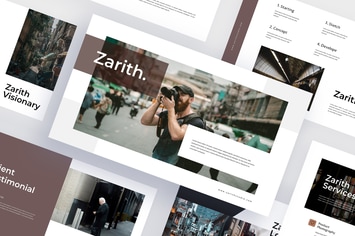 Zarith - Street Photography Keynote Template