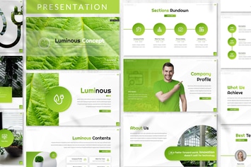 Luminous - Green Energy Prensentation Template