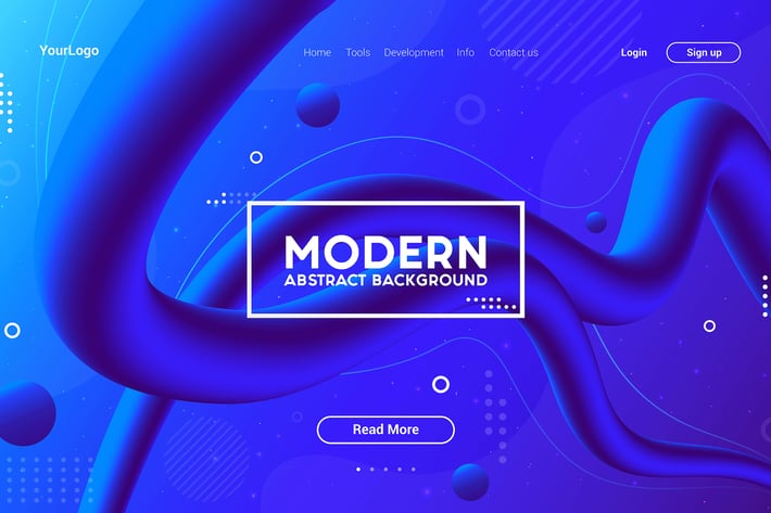 Liquid color background design