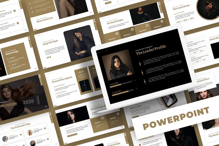 Trending Outfit - Powerpoint Template