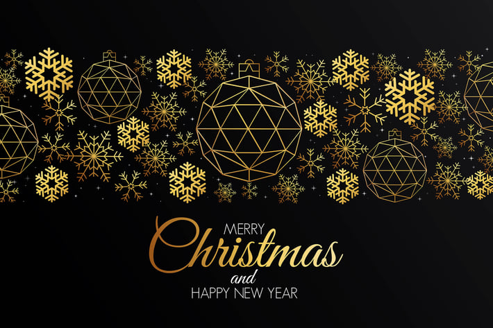 Christmas colorful greeting card