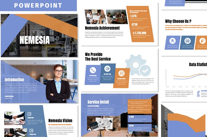 Nemesia - Business Powerpoint Template