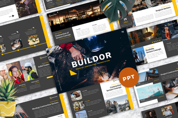 Buildor - Contruction Industrial PowerPoint