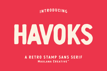 Havoks Stamp Sans Serif