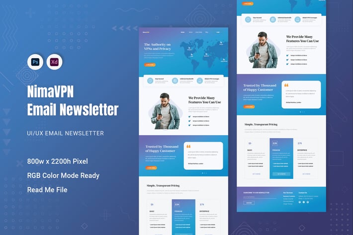 NimaVPN Email Newsletter