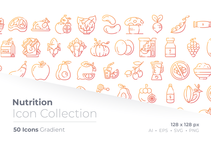 Nutrition Gradient Icon
