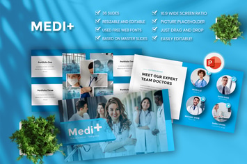 Medi+  Medical Business PowerPoint Template