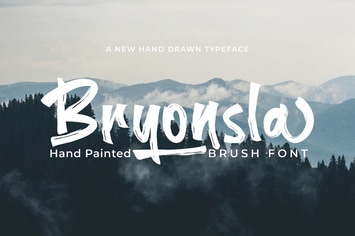 Bryonsla - Hand Painted Brush