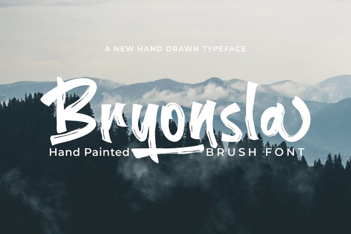 Bryonsla - Hand Painted Brush