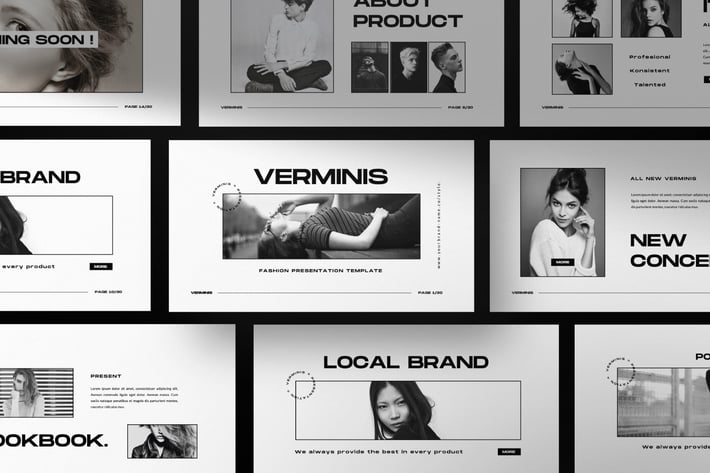Verminis Creative Keynote Presentation Template