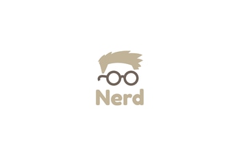 Nerd Logo Template