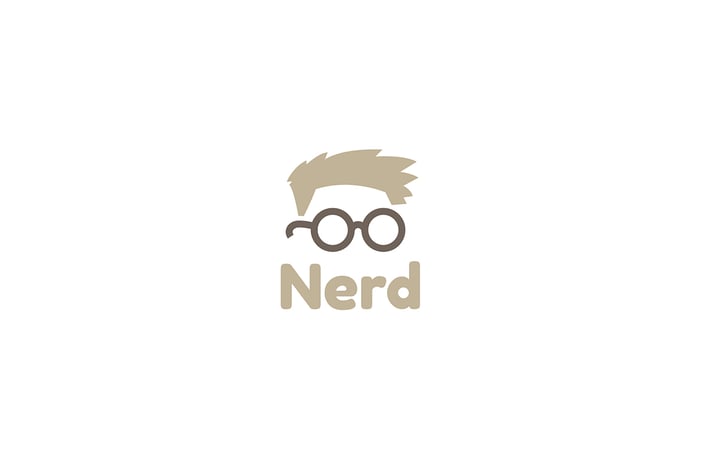 Nerd Logo Template