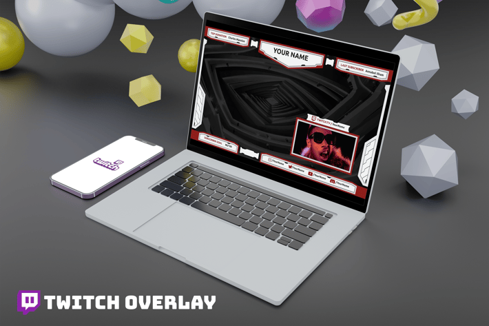Reddy - Twitch Overlay Template