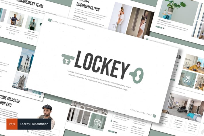 Lockey - Powerpoint Template