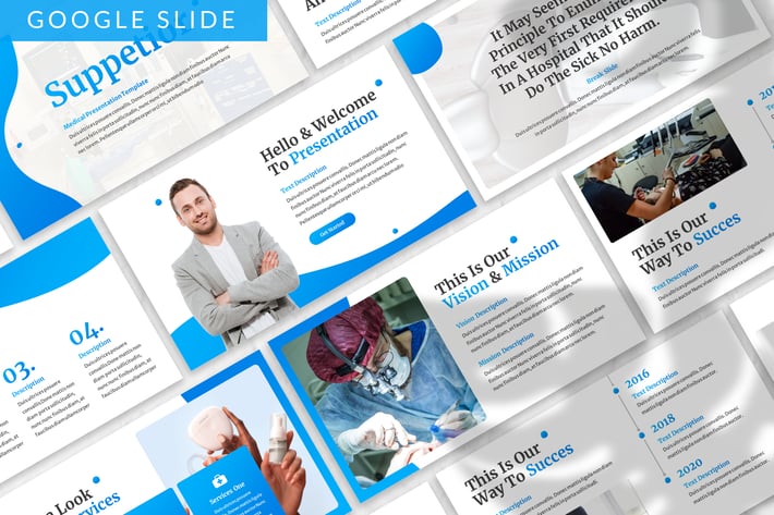 Suppetior - Medical Google Slide Template