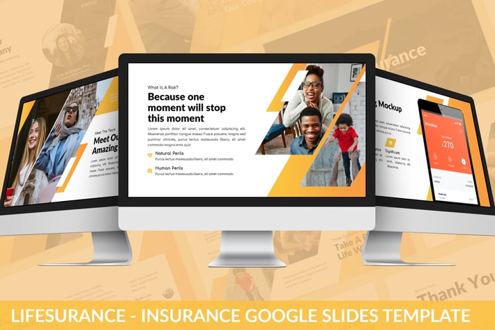 Lifesurance - Insurance Google Slides Template