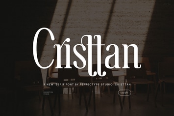 Cristtan Elegant Serif Font Typeface