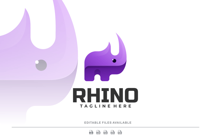 Rhino Gradient Logo