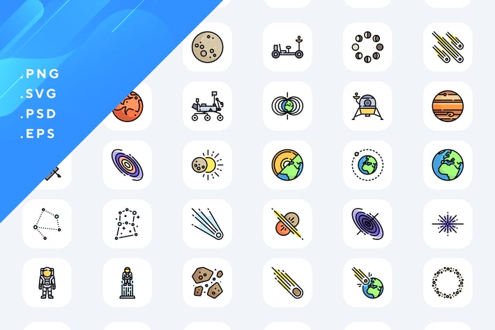 50 Universe Icons