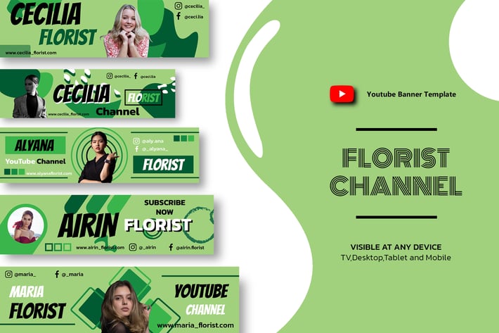 Florist Youtube Banner