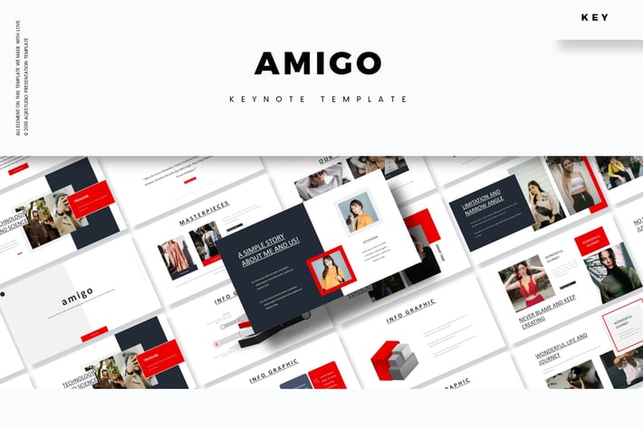 Amigo - Keynote Template