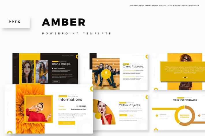 Amber - Powerpoint Template