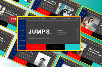  JUMPS Powerpoint Template