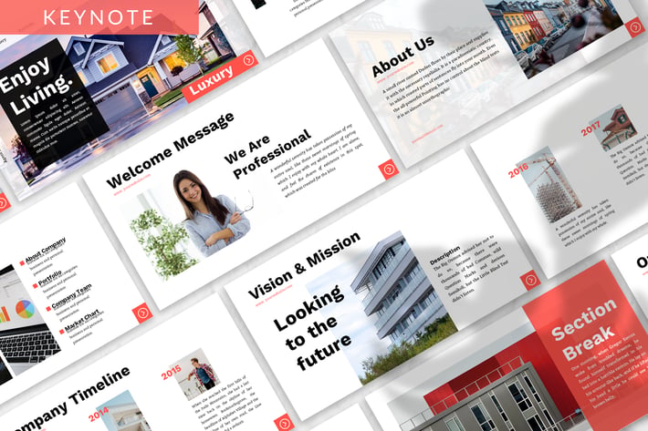 Luxury - Property Business Keynote Template