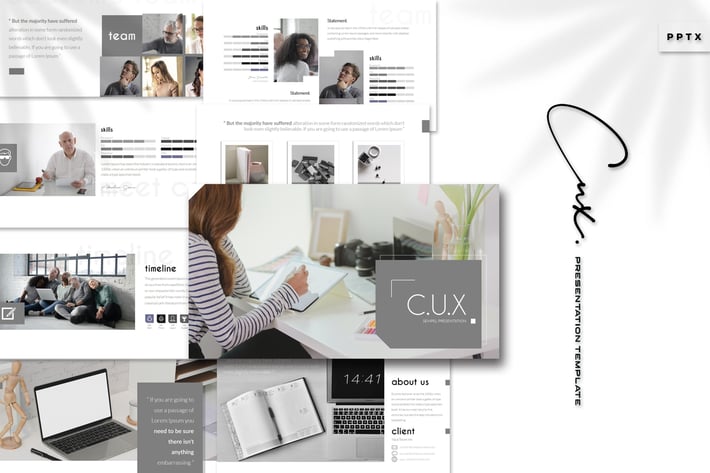 Cux - Powerpoint Template