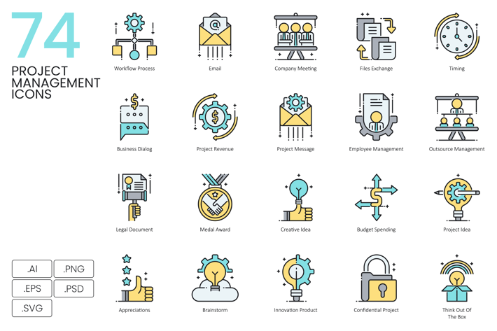 Project Management Icons