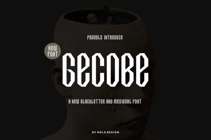Gecobe BlackLetter Font