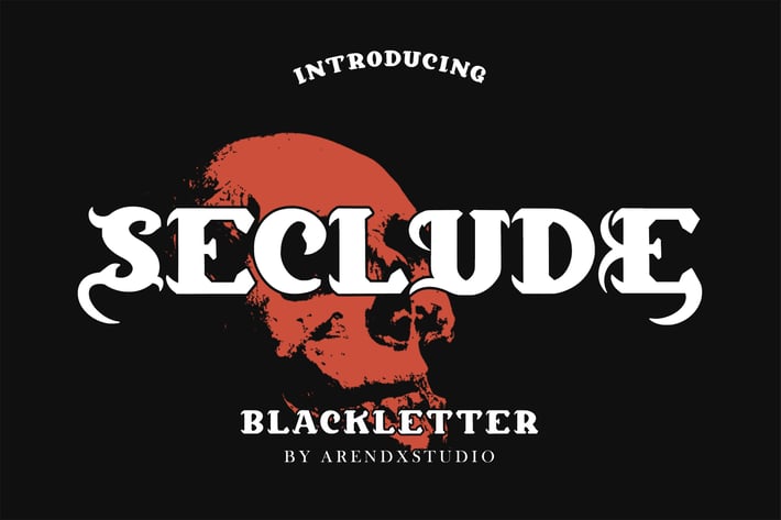Seclude - Blackletter Font