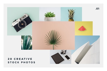 20 Stock Photos Creative Pack vol.1