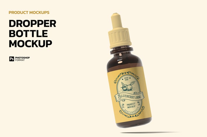 Dropper bottle - Mockup