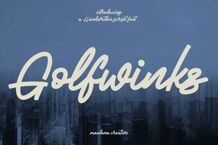 Golfwinks Script Font