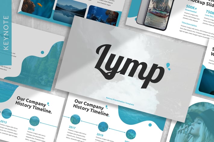 Lymp - Nature Keynote Template