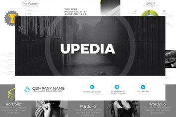 UPEDIA Powerpoint Template
