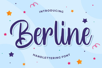 Berline - Handlettering Font
