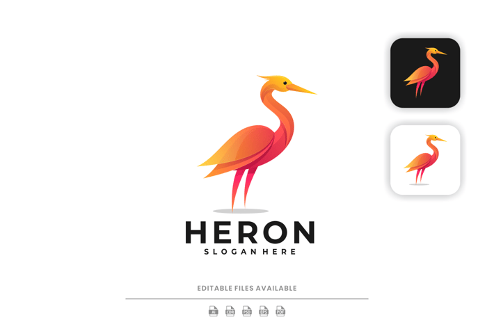 Heron Gradient Logo